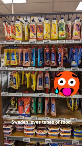 Sweden loves tubes of food.